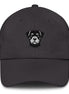  Baseball Cap mit gesticktem Rottweiler-Kopf vorne - Paul & Emma Breed Collection