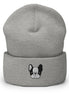  Beanie mit gestickter French Bulldog Stickerei - Paul & Emma Breed Collection
