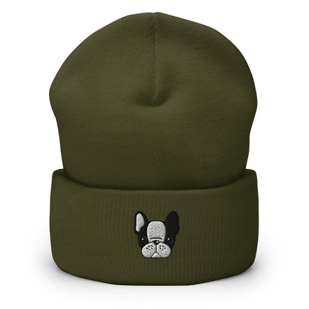  Beanie mit gestickter French Bulldog Stickerei - Paul & Emma Breed Collection