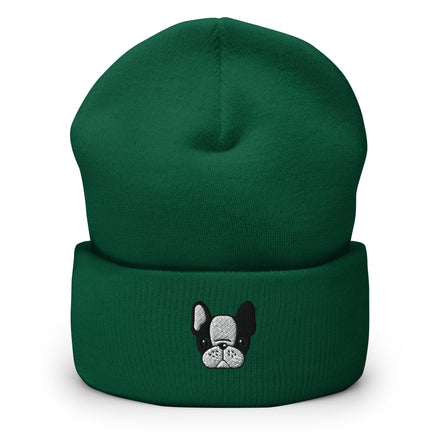  Beanie mit gestickter French Bulldog Stickerei - Paul & Emma Breed Collection