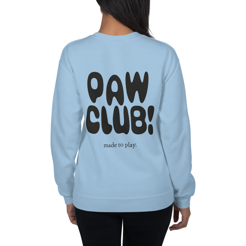PAW CLUB! –  Unisex Cozy Sweater für echte Hundemenschen