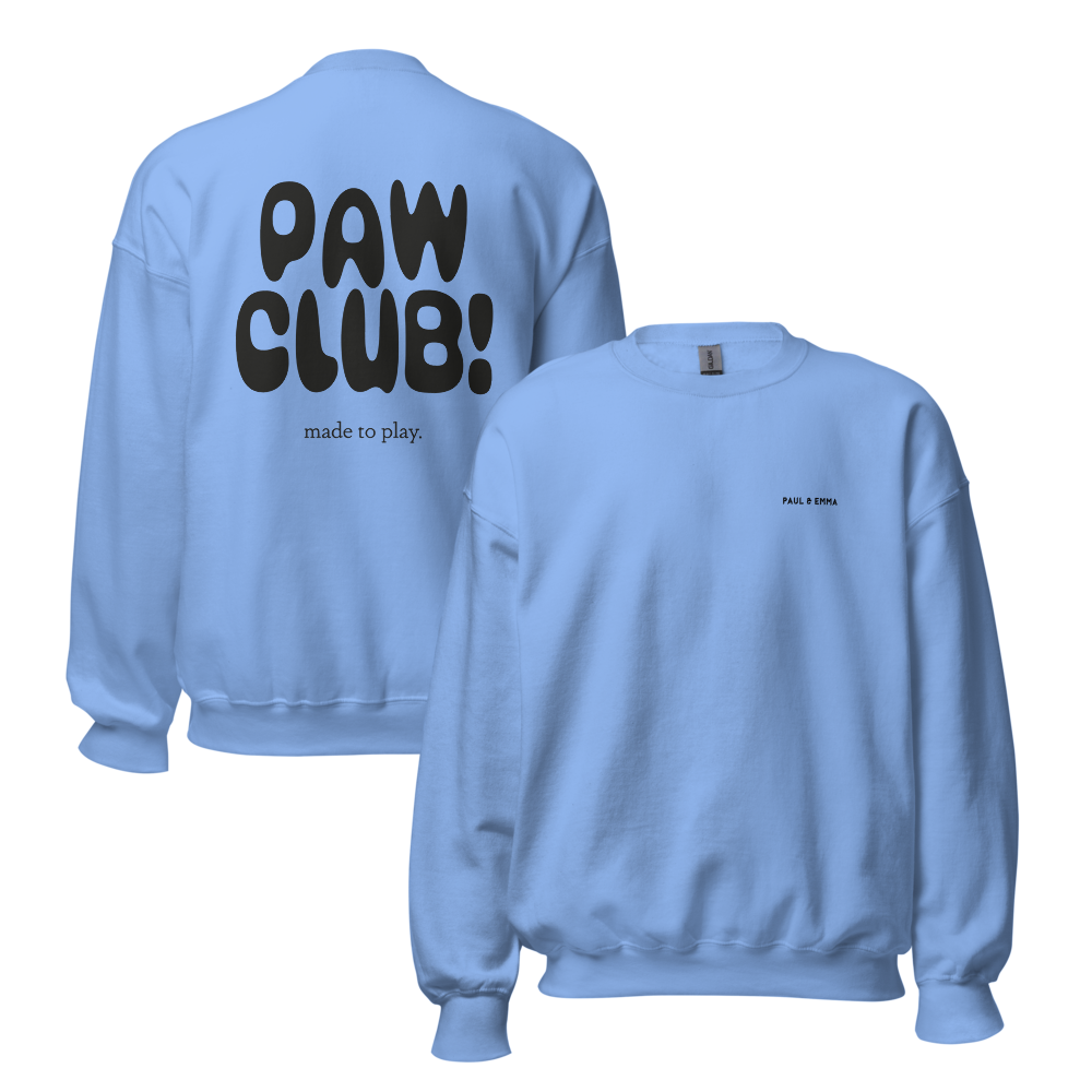 PAW CLUB! –  Unisex Cozy Sweater für echte Hundemenschen