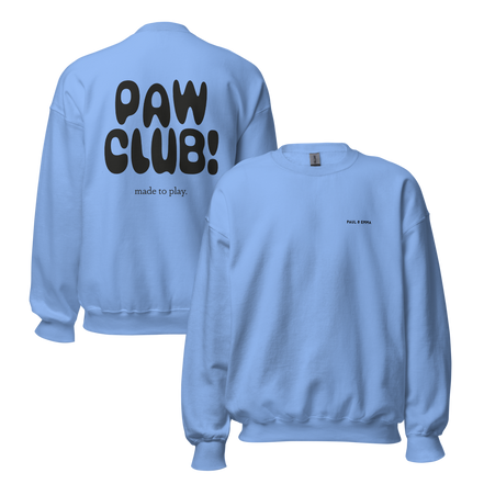 PAW CLUB! –  Unisex Cozy Sweater für echte Hundemenschen