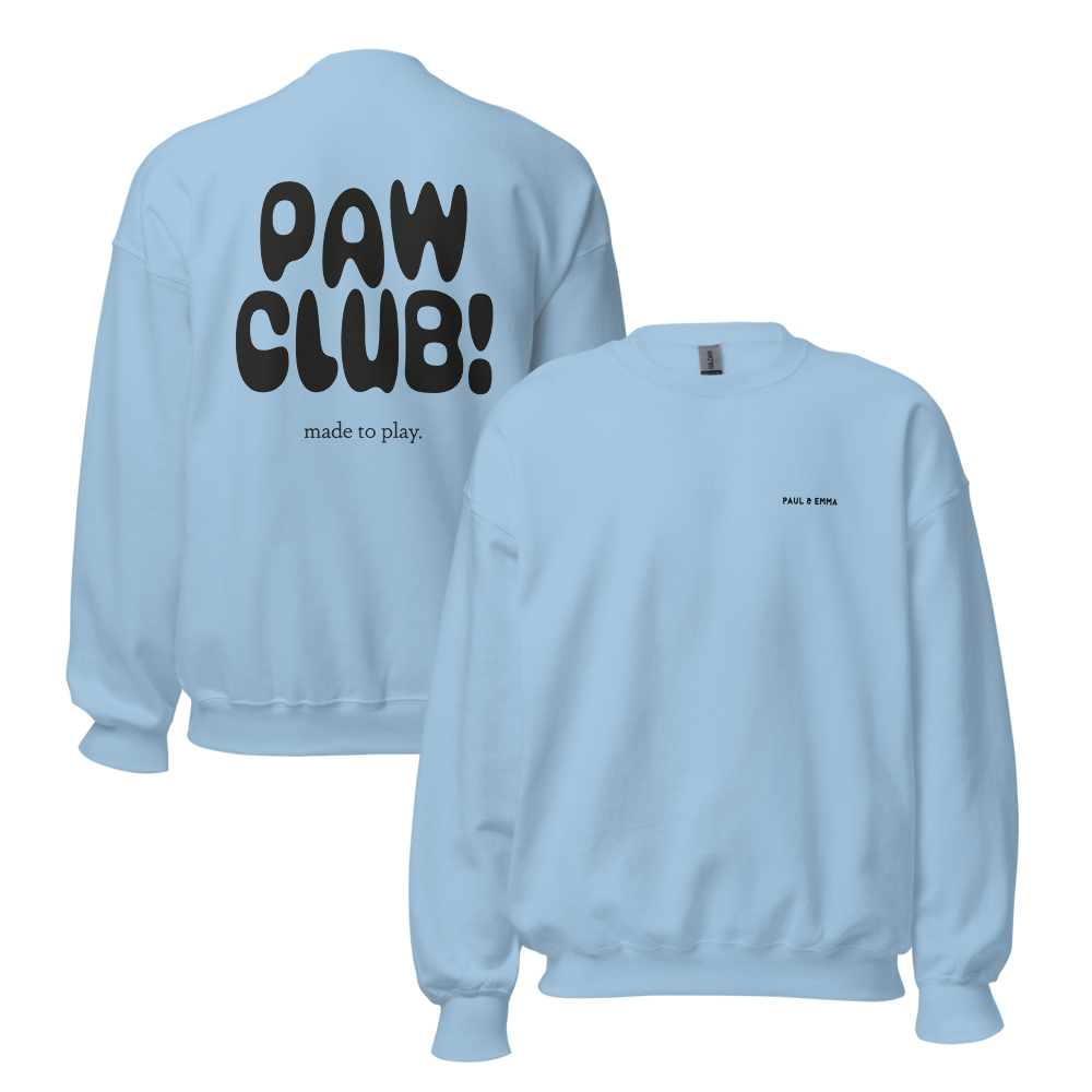 PAW CLUB! –  Unisex Cozy Sweater für echte Hundemenschen