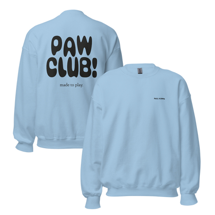 PAW CLUB! –  Unisex Cozy Sweater für echte Hundemenschen