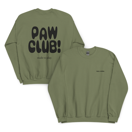 PAW CLUB! –  Unisex Cozy Sweater für echte Hundemenschen