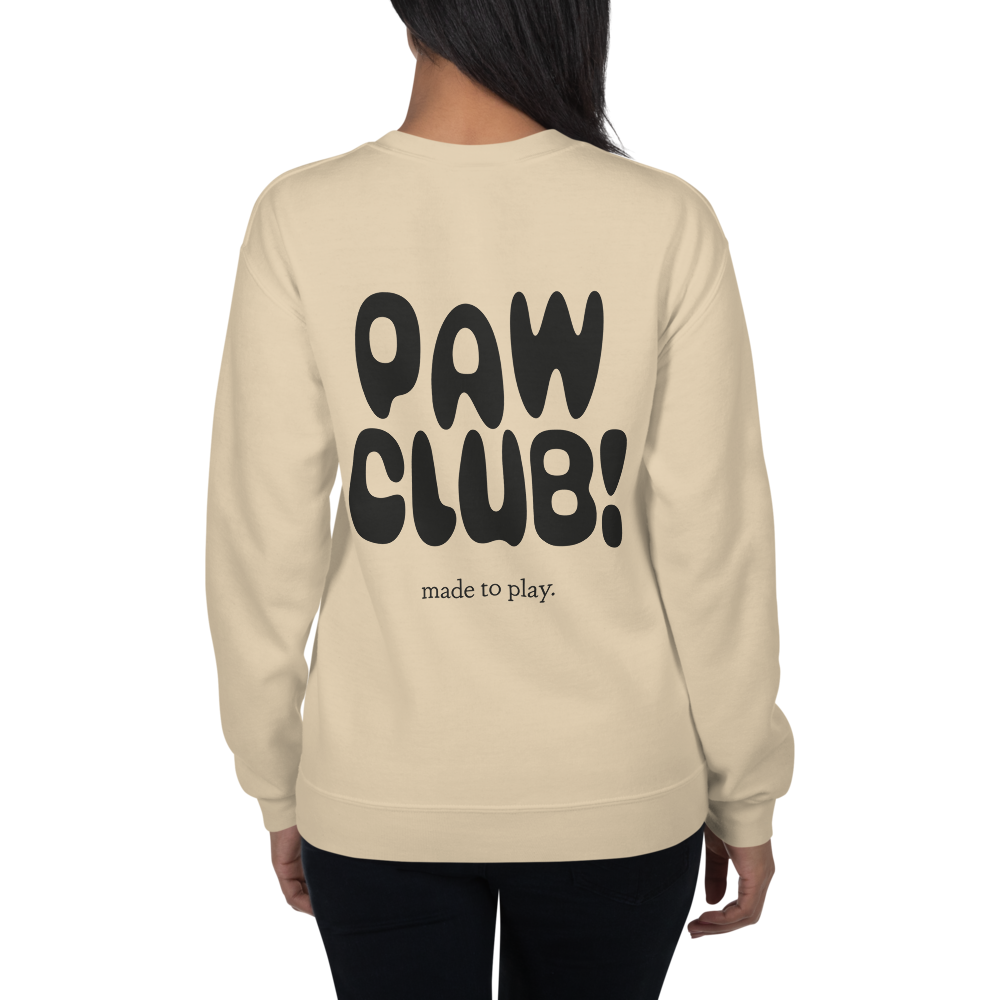 PAW CLUB! –  Unisex Cozy Sweater für echte Hundemenschen