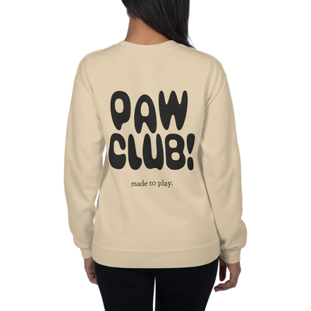 PAW CLUB! –  Unisex Cozy Sweater für echte Hundemenschen