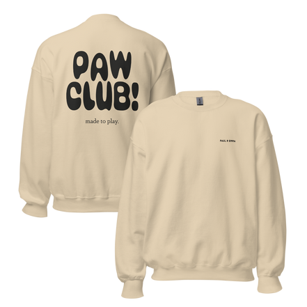 PAW CLUB! –  Unisex Cozy Sweater für echte Hundemenschen