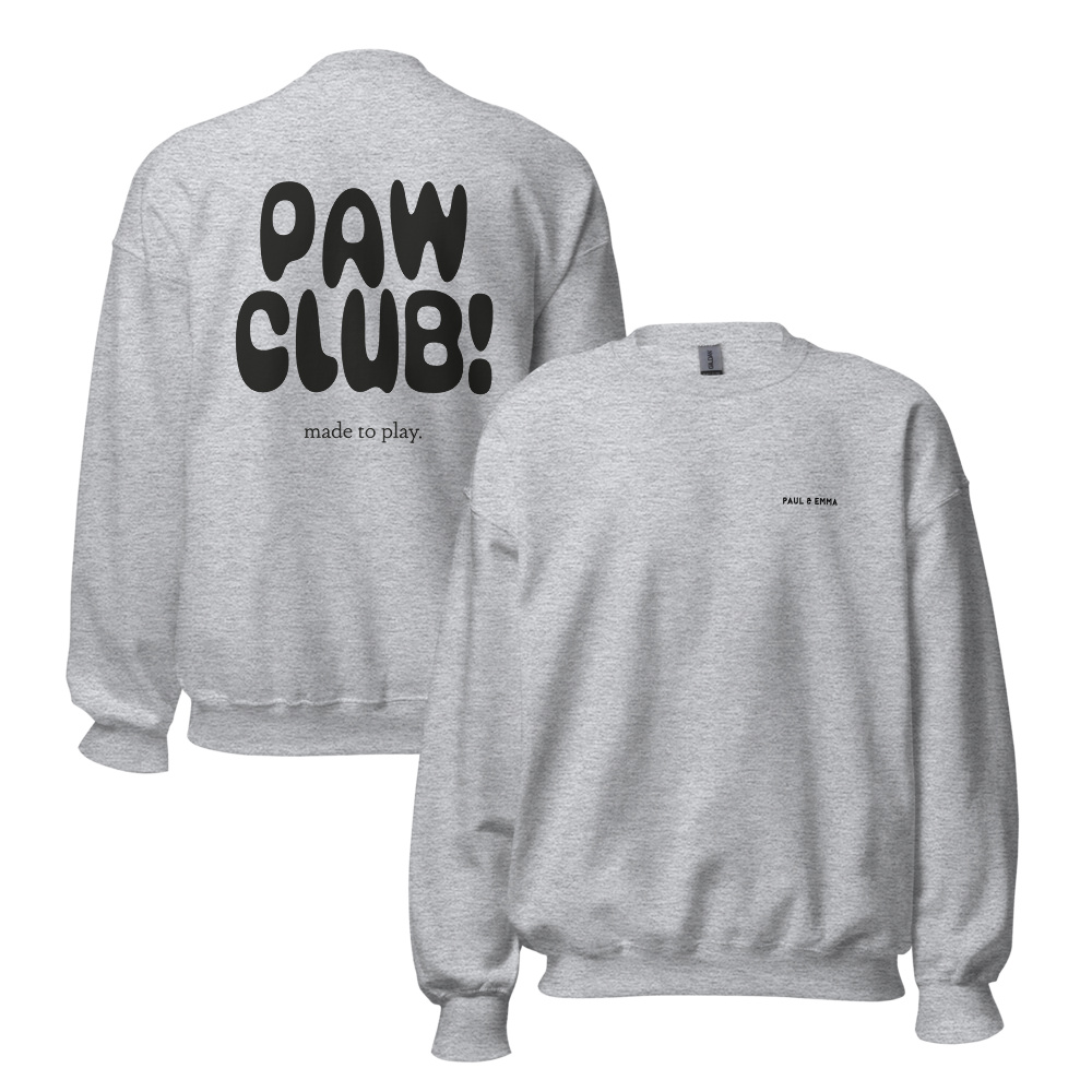 PAW CLUB! –  Unisex Cozy Sweater für echte Hundemenschen