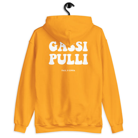 Hoodie mit Gassi Pulli Print auf dem Rücken - Paul Emma Kapuzenpullover für Hundebesitzer